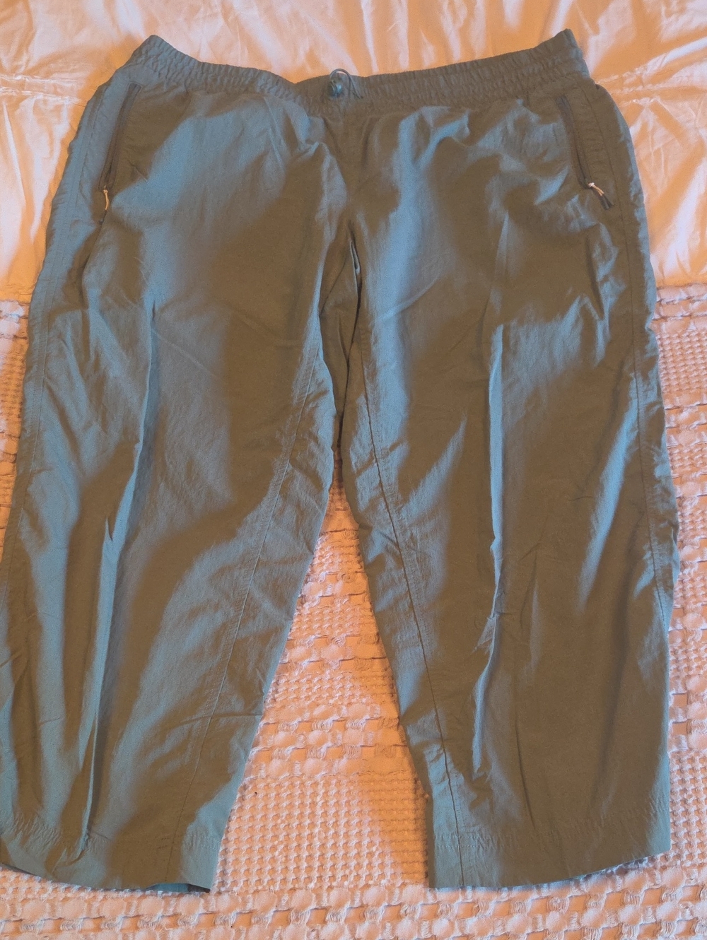 Eddie Bauer Casual Drawstring Capris Xl
